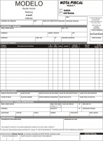 Notas Fiscal Modelo 1